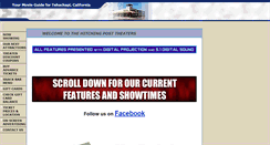 Desktop Screenshot of hitchingposttheaters.com